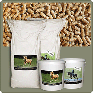 Pellets für wählerische Pferde